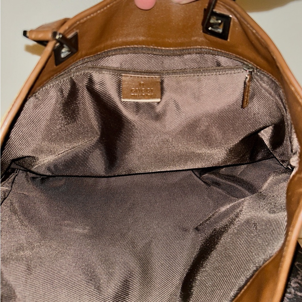 Gucci Vintage Authentic GG Monogram Vertical Tote Bag.  Excellent Condition - Picture 16 of 16